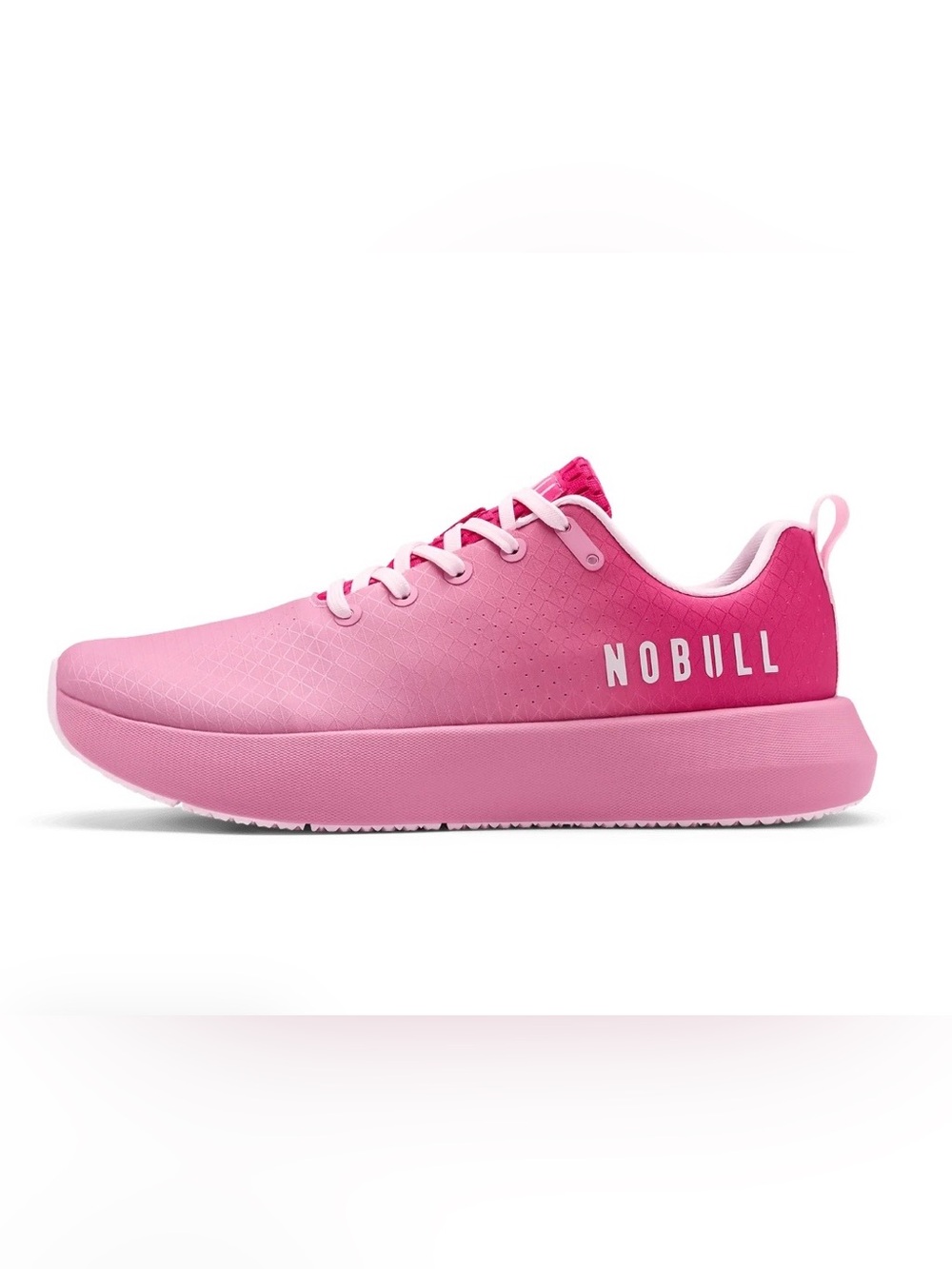 NOBULL Women's Drive 2 Ripstop in Soft Pink Bloom NWT